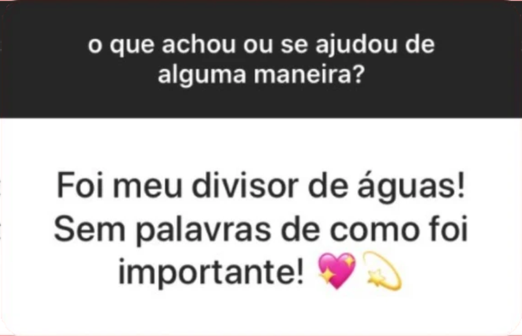 Feedback de cliente sobre leitura astrológica: “Foi meu divisor de águas! Sem palavras de como foi importante!”